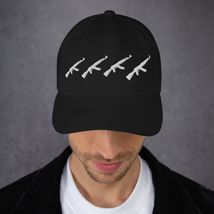 GUN HAT (FRONT X4)